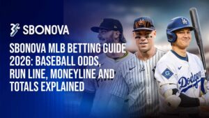 SBONOVA (스보노바) MLB Betting Guide 2026: Baseball Odds, Run Line, Moneyline and Totals Explained