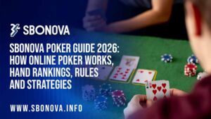 SBONOVA Poker Guide 2026: How Online Poker Works, Hand Rankings, Rules and Strategies