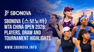 SBONOVA (스보노바) WTA China Open 2026: Players, Draw and Tournament Highlights