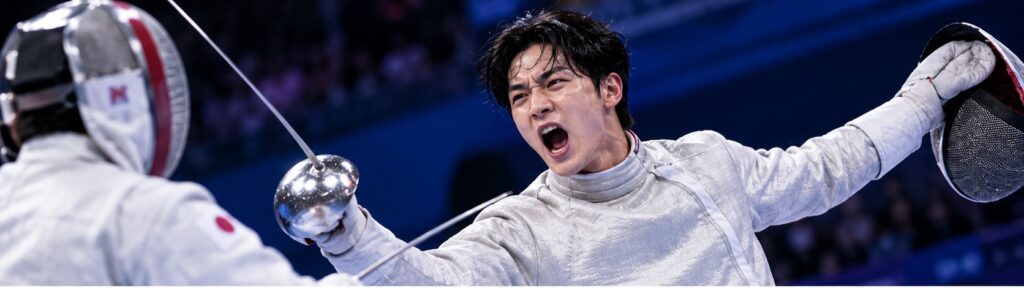 오상욱 남자 사브르 펜싱 경기