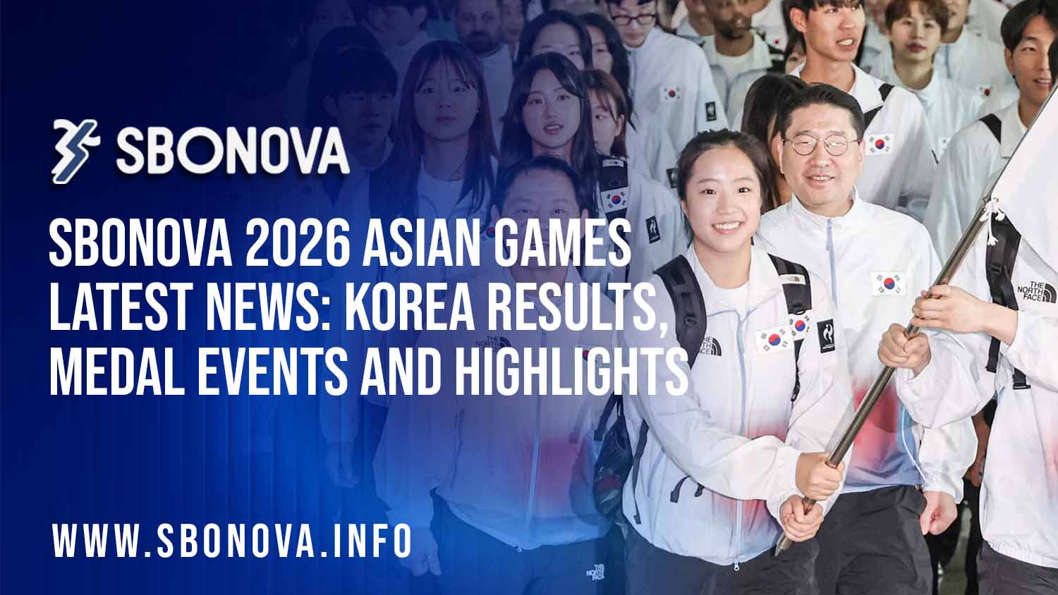 스보노바, SBONOVA South Korean athletes participating in the 2026 Aichi-Nagoya Asian Games