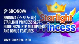 SBONOVA (스보노바) Starlight Princess Slot Guide 2026: RTP, Multipliers and Bonus Features